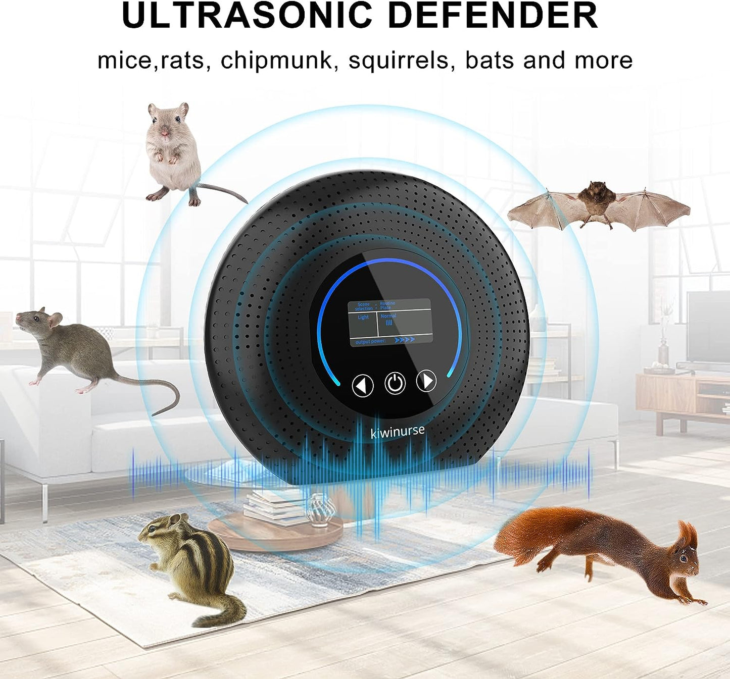 Ultrasonic Pest Repellent Indoor 9020