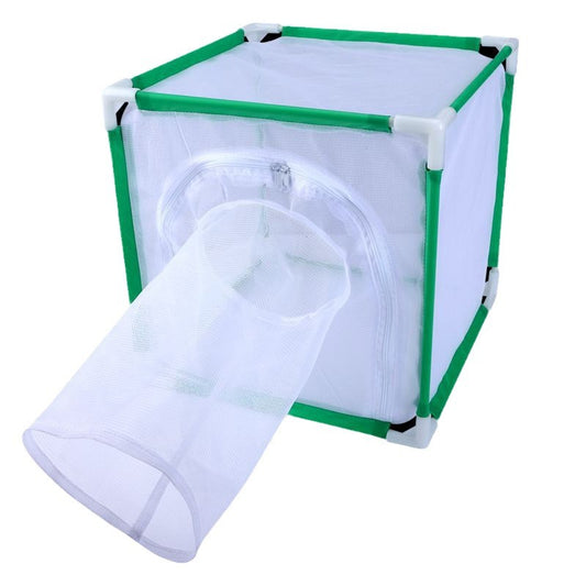 120 order insect breeding cage butterfly laboratory insect proof net butterfly cage disassembly square mesh belt sleeve KW010